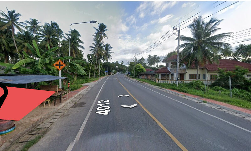 ขายที่ดินจังหวัดชุมพร ใกล้ทะเลเพียง 100 เมตร