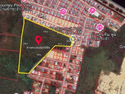 ที่ดินชะอำ วิวภูเขา ขายต่ำกว่าราคาประเมิน พื้นที่รวม 16-1-84 ไร่