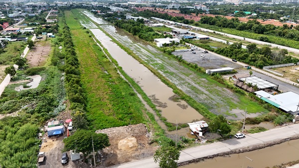 ที่ดิน 23 ไร่ คลอง 3 คลองหลวง ทำเลเด่น เหมาะลงทุนหรือพัฒนาโครงการ โทร 064-5939524