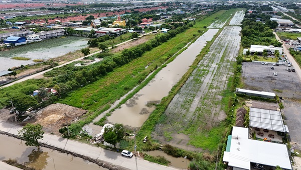 ที่ดิน 23 ไร่ คลอง 3 คลองหลวง ทำเลเด่น เหมาะลงทุนหรือพัฒนาโครงการ โทร 064-5939524