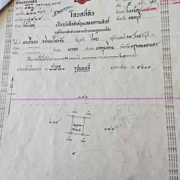 ขายที่ดิน 4 ไร่ 135 ตารางวา อ.ไทรน้อย จ.นนทบุรี หน้ากว้างติดถนนตัดใหม่ บรรยากาศดี โทร 065-365-4426