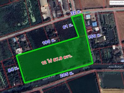 ราคานี้หาไม่ได้อีกแล้ว!! ขายที่ดิน ติดถนน ต.หนองเพรางาย อ.ไทรน้อย จ.นนทบุรี ใกล้มหิดล ศาลายา และแหล่งชุมชน Tel. 099-607-6116