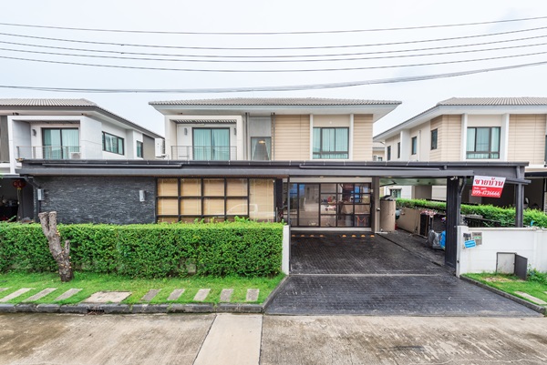 ขายบ้านเดี่ยว the city รามอินทรา ใกล้ MRT สายสีชมพู สะดวก เข้ากลางเมืองง่าย โทร 099-473-6666