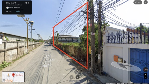 เช่า/ขายที่ดิน 4 ไร่ เศษ กิ่งแก้วซอย 19 ทำเลดี ใกล้ถนนใหญ่กิ่งแก้ว 8 เลน 200ม. สมุทรปราการ (ที่ดินสีแดง) โทร 081-8017208