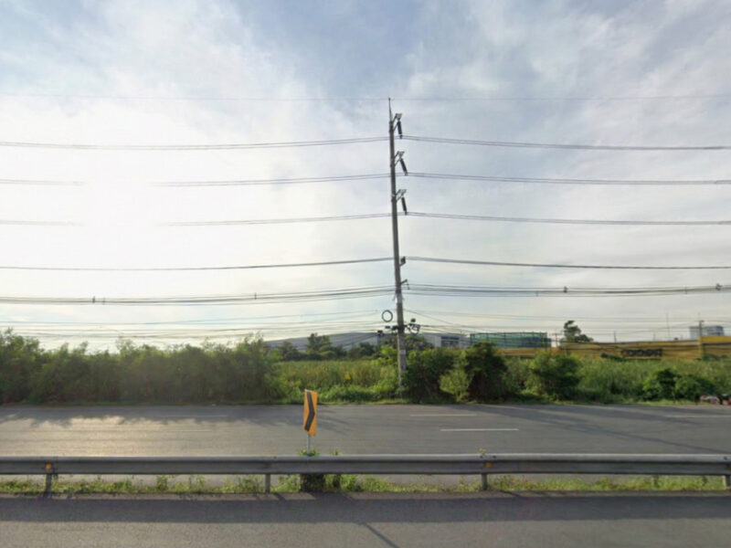 ขายที่ดิน 7-1-32 ไร่ ติดถ.สุขุมวิท ทางคู่ขนาน ใกล้นิคมอุตสาหกรรมอมตะซิตี้ ชลบุรี