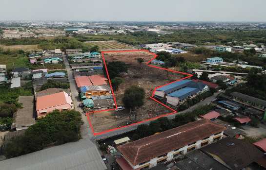 ขายที่ดินเนื้อที่ 9 ไร่ 96.8 ตร.ว. ซ.เศรษฐกิจ 1-1 (แปซิฟิค) เหมาะสร้างบ้าน โรงงานขนาดเล็ก หรือโกดังสินค้า