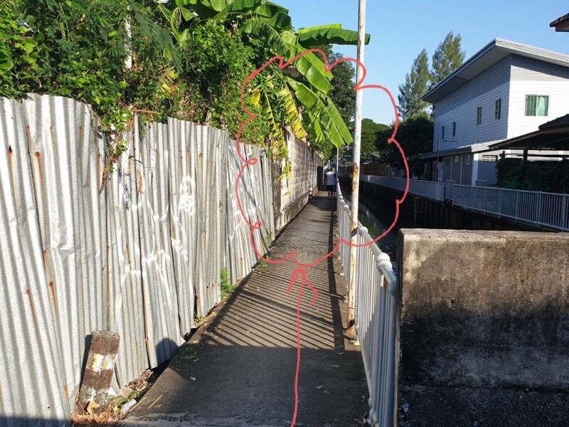 ที่ดินพร้อมบ้านเดี่ยว 2 ชั้น แถวลาดพร้าว71 ใกล้เซ็นทรัลอีสต์วิลล์