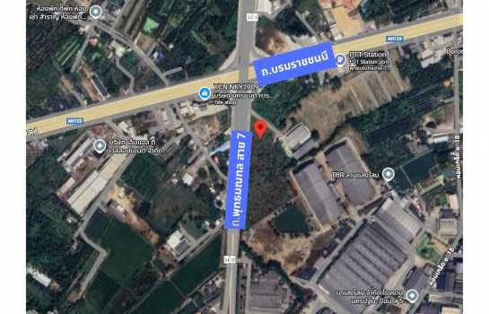 ขาย ที่ดินเปล่า 16 ไร่ ติด ถ.พุทธมณฑลสาย 7 และ ใกล้ ถ.บรมราชชนนี นครปฐม