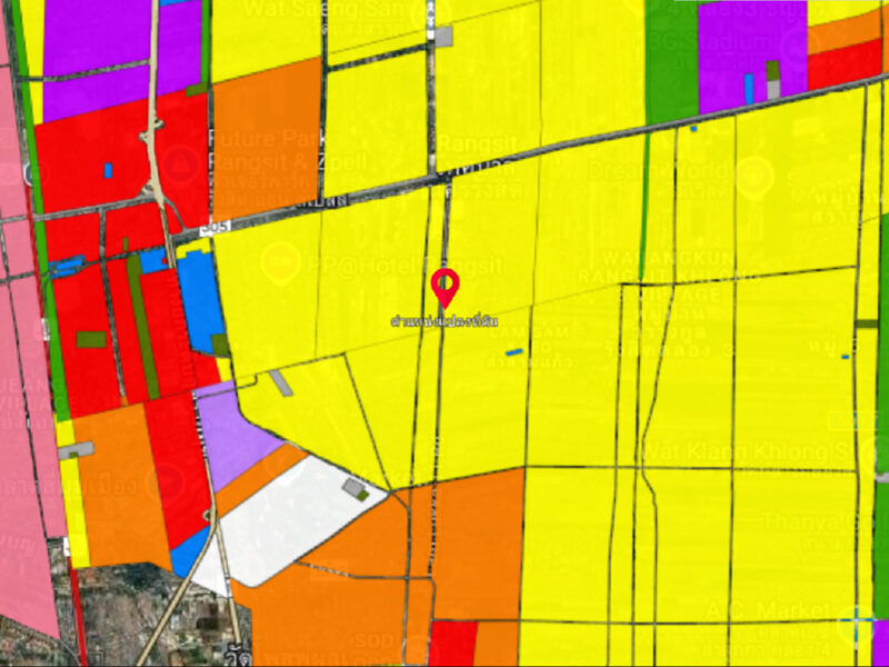 ขายที่ดินแปลงสวย คลองสอง ทำเลศักยภาพ ใกล้รังสิต 9-1-21 ไร่ หน้ากว้าง เหมาะทำโครงการ – Community Mall, พาณิชย์, โกดัง, ที่อยู่อาศัย