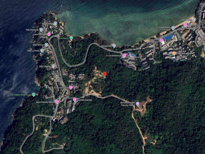 For Sale: Prime Sea View Hillside Land in Kamala, Phuket| 7-0-86.2 Rai(11KSqm) | Stunning Sunset Ocean Views | Ideal for Luxury Villa Dev