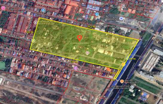 ขายที่ดิน 29-1-39.1 ไร่ ซอยประชาอุทิศ 5 ใกล้ถนนสรงประภา และสนามบินดอนเมือง