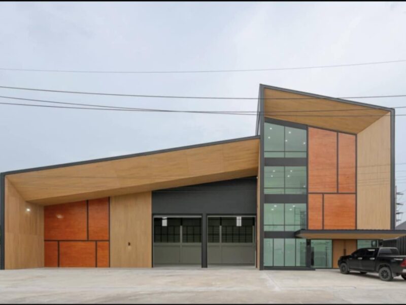 ขายที่ดินพร้อมสร้างโรงงาน ย่านบางบัวทอง