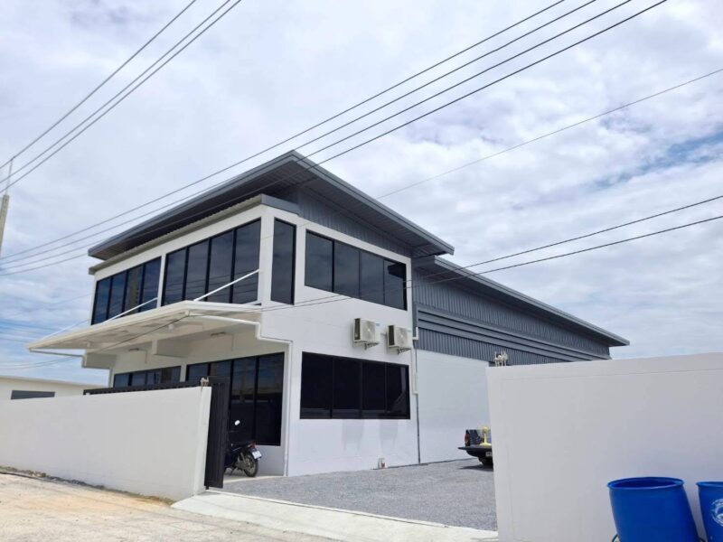 ขายที่ดินพร้อมสร้างโรงงาน โกดัง