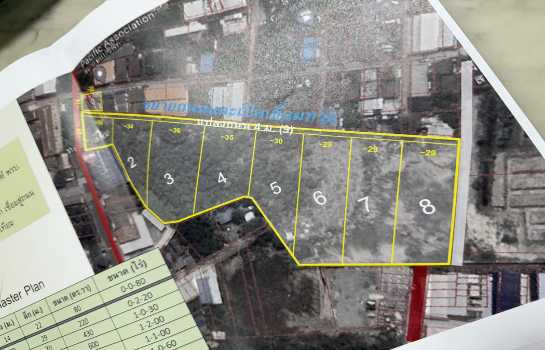 ขายที่ดินเนื้อที่ 9 ไร่ 96.8 ตร.ว. ซ.เศรษฐกิจ 1-1 (แปซิฟิค) เหมาะสร้างบ้าน โรงงานขนาดเล็ก หรือโกดังสินค้า