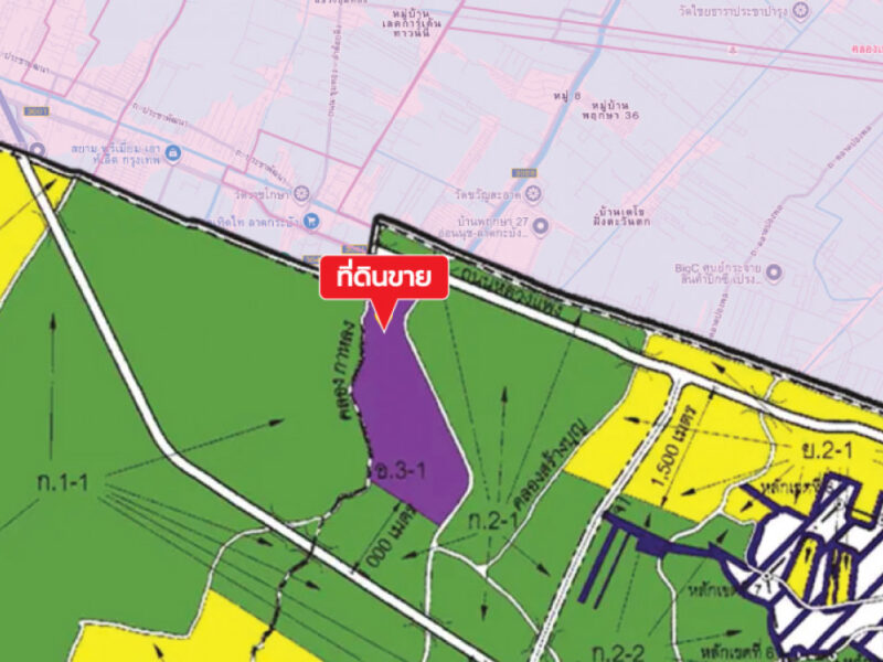 ขายที่ดิน 47 ไร่ 0 งาน 12.2 ตร.ว. ติดถ.โยธาธิการสมุทรปราการ 2007 ใกล้คิงพาวเวอร์