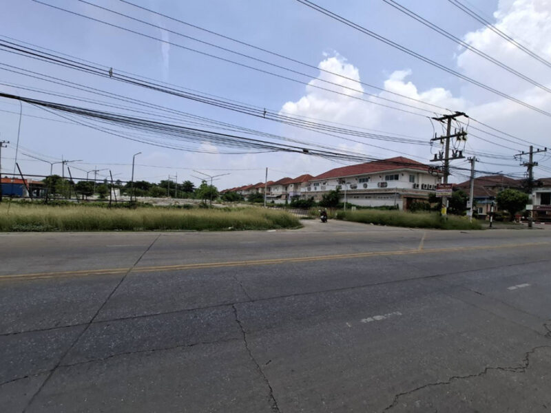 ขายที่ดินแปลงสวย คลองสอง ทำเลศักยภาพ ใกล้รังสิต 9-1-21 ไร่ หน้ากว้าง เหมาะทำโครงการ – Community Mall, พาณิชย์, โกดัง, ที่อยู่อาศัย