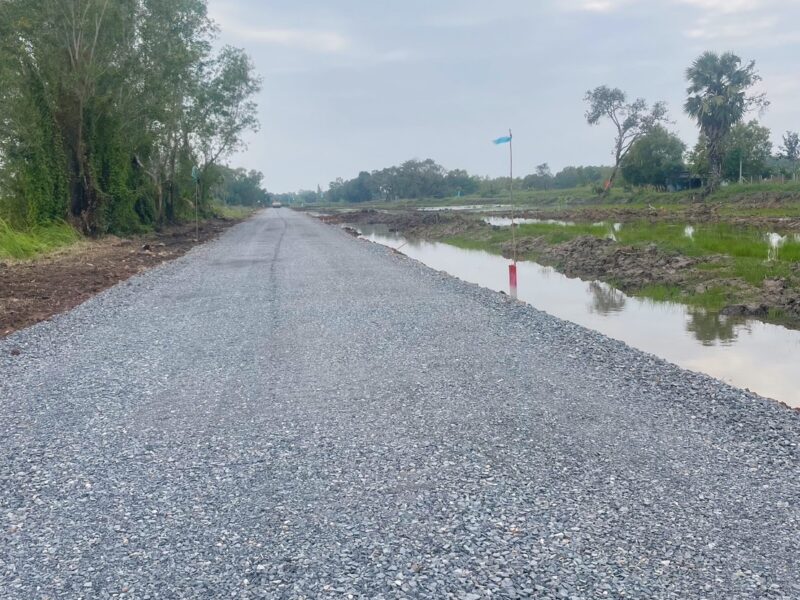 ขายที่ดินติดคลอง คลอง 11 หนองเสือ ปทุมธานี – รูปแปลงสวย หน้าติดถนนสาธารณะ