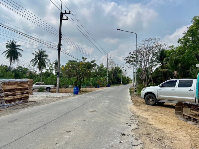 ขายที่ดินคลอง 8 ลำลูกกา ปทุมธานี 1 ไร่ ทำเลดี ใกล้ชุมชน ราคา 1.9 ล้าน