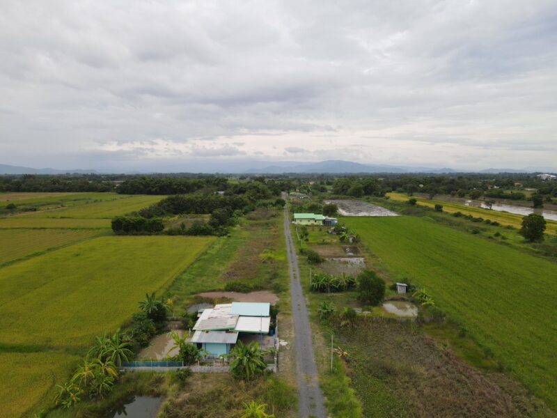 ที่ดินเงินผ่อน นครนายก ทำเลดี อ.บ้านนา โฉนดครุฑแดง