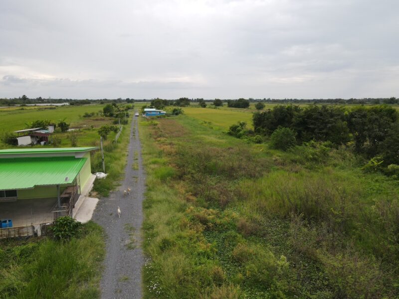 ที่ดินเงินผ่อน นครนายก ทำเลดี อ.บ้านนา โฉนดครุฑแดง