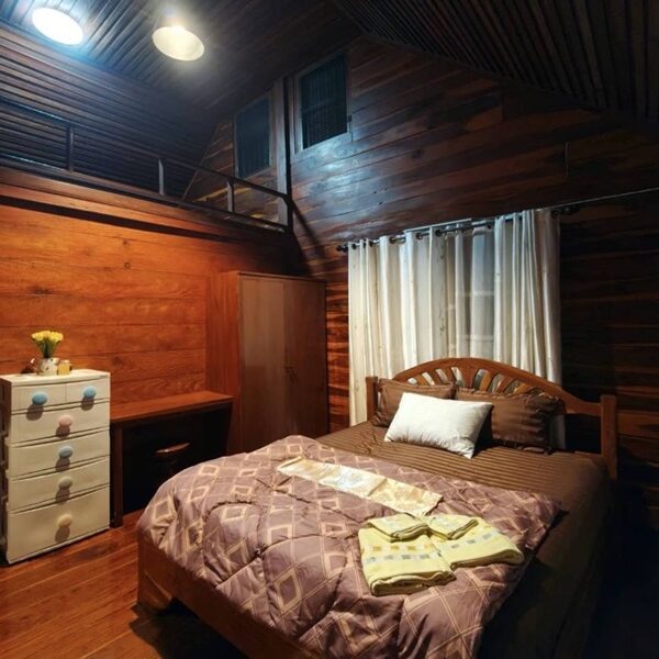 บ้านพักตากอากาศบ้านไม้ ติดลำธาร Private Nature House @ แก่งคอย สระบุรี โทร 083-5822221