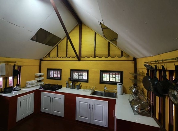 บ้านพักตากอากาศบ้านไม้ ติดลำธาร Private Nature House @ แก่งคอย สระบุรี โทร 083-5822221