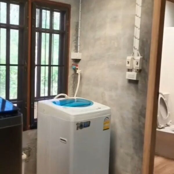 บ้านพักตากอากาศบ้านไม้ ติดลำธาร Private Nature House @ แก่งคอย สระบุรี โทร 083-5822221