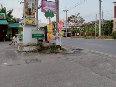 ขายถูกที่ดินบางกร่าง 624 ตรว แปลงมุม ติดถนนคอนกรีตสาธารณะ ซ.บางกรวย-ไทรน้อย 43 เมืองนนทบุรี