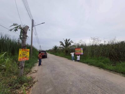 ร้อนเงินขายถูกที่สุดที่ดินบ้านกลาง 244 ตรว ติดถนนคอนกรีตสาธารณะ ซ.โม่ฮวด 7 เมืองปทุมธานี