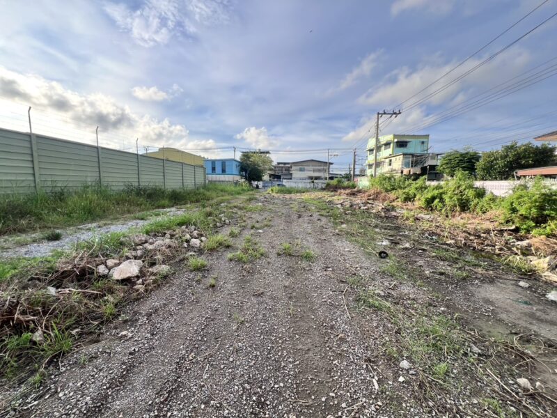 ที่ดินสมุทรปราการ สุขสวัสดิ์ 78 พระประแดง ทำเลหายาก ใกล้เมือง