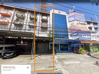 ขายอาคารพาณิชย์ ติดถนน 4 ชั้น 1 คูหา เมืองสมุทรปราการ โทร 0965540198 ราคาต่อรองได้