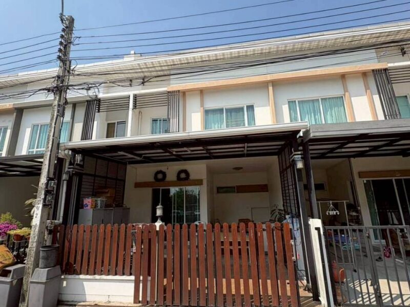 ขายทาวน์เฮาส์ 2ชั้น ม.พลีโน่ ปิ่นเกล้า-ราชพฤกษ์ บางกรวย นนทบุรี