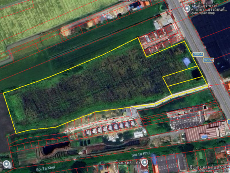 ขายที่ดินแปลงใหญ่เนื้อที่ 25-0-46 ไร่ ติดถนนศาลายา พุทธมณฑล นครปฐม เหมาะลงทุนเชิงพาณิชย์