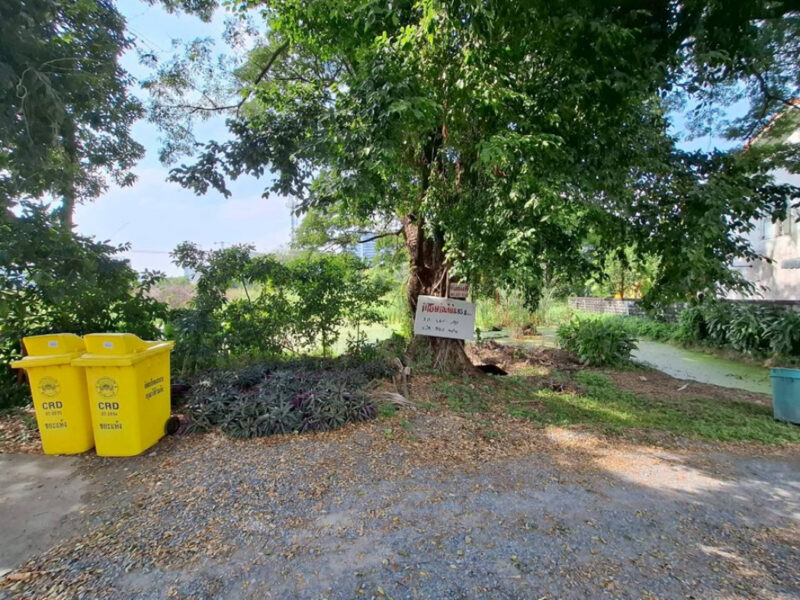 ขายที่ดิน เลียบคลองประปา ชุมชนบ้านใหม่สมานฉันท์6 85.8 ตร.วา ทำเลศักยภาพใกล้ทางด่วน โซนศรีสมาน-เมืองทองธานี (ซ.วัดพระแม่ฯ) เหมาะปลูกบ้าน