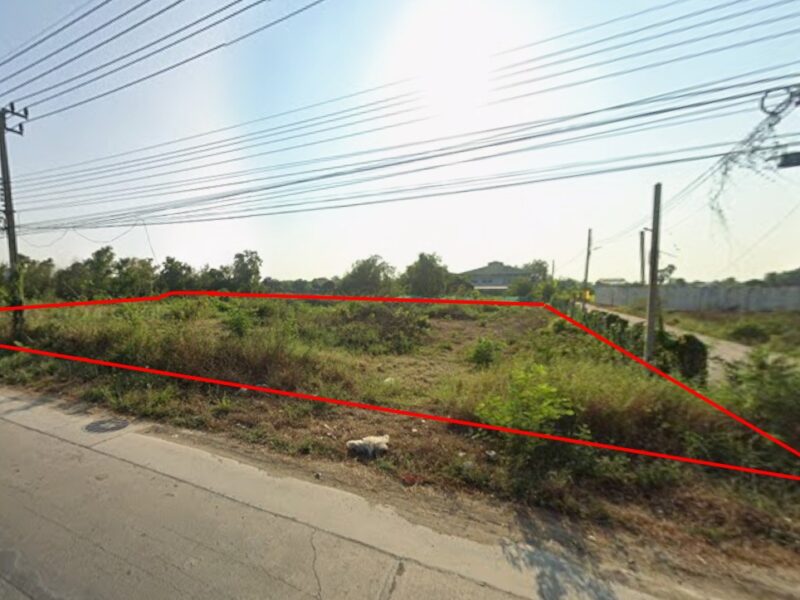 ขายที่ดิน ไทรน้อย นนทบุรี ติดถนนใหญ่ไทรน้อย-นนทบุรี 2 ไร่ 14 ตรว.