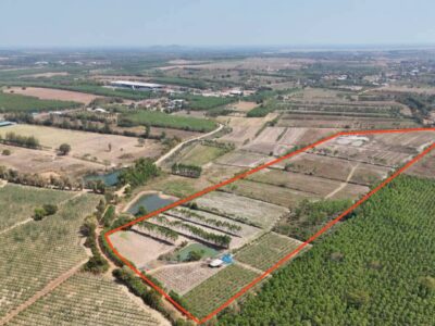 ที่ดินถูกปราจีนบุรี ใกล้เทศบาลกรอกสมบูรณ์ (หลังสนามไดร์ฟกอล์ฟ 304) |ไร่ล่ะ 140,000 บาท ( 51-2-3 ไร่.) ยกแปลง 7.2 ลบ. | ต.กรอกสมบูรณ์ อ.ศรีมหาโพธิ จ.ปราจีนบุรี