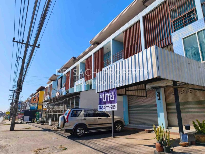 ที่ดินพร้อมสิ่งปลูกสร้าง หน้า ม.แม่ฟ้าหลวง ตึก 2 ชั้นครึ่ง ทำเลเหมาะทำธุรกิจ อ.เมือง จ.เชียงราย