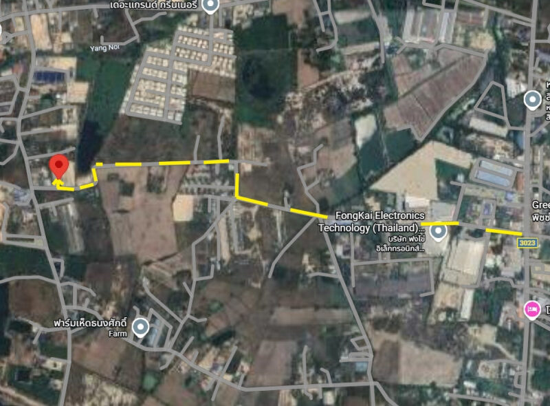 ขาย ที่ดิน หนองหงษ์ พานทอง ชลบุรี 59.2 ตรว ใกล้นิคมอมตะนคร