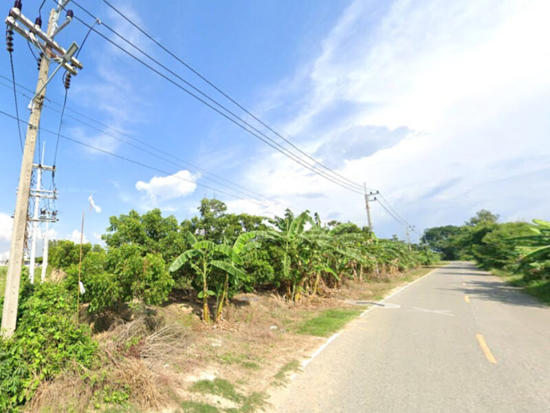 ขาย ที่ดิน ME175 แปลงใหญ่ หน้ากว้าง 630 m. ถนน2ด้าน บ่อกวางทอง ทอง บ่อทอง ชลบุรี ขนาด 77 ไร่ 2 งาน 38 ตรว ใกล้นิคมหูหนาน ถนน 331 เพียง 5 Km.