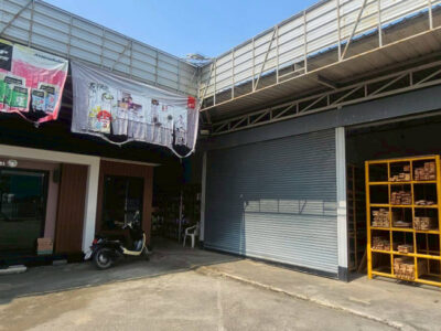 ขายที่ดินพร้อมสิ่งปลูกสร้าง 1 ไร่ ติดถนนหทัยราษฎร์ ใกล้หมู่บ้าน เค.ซี.รามอินทรา