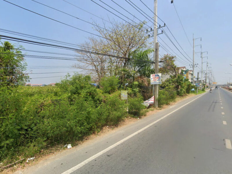 ขายที่ดินแปลงใหญ่เนื้อที่ 25-0-46 ไร่ ติดถนนศาลายา พุทธมณฑล นครปฐม เหมาะลงทุนเชิงพาณิชย์