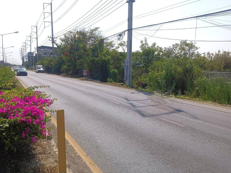 ขายที่ดินแปลงใหญ่เนื้อที่ 25-0-46 ไร่ ติดถนนศาลายา พุทธมณฑล นครปฐม เหมาะลงทุนเชิงพาณิชย์