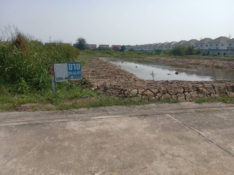 ขายที่ดินเปล่า 2 ไร่ ติดถนนคอนกรีต อยู่ในซอยเทศบาลบางปู 83