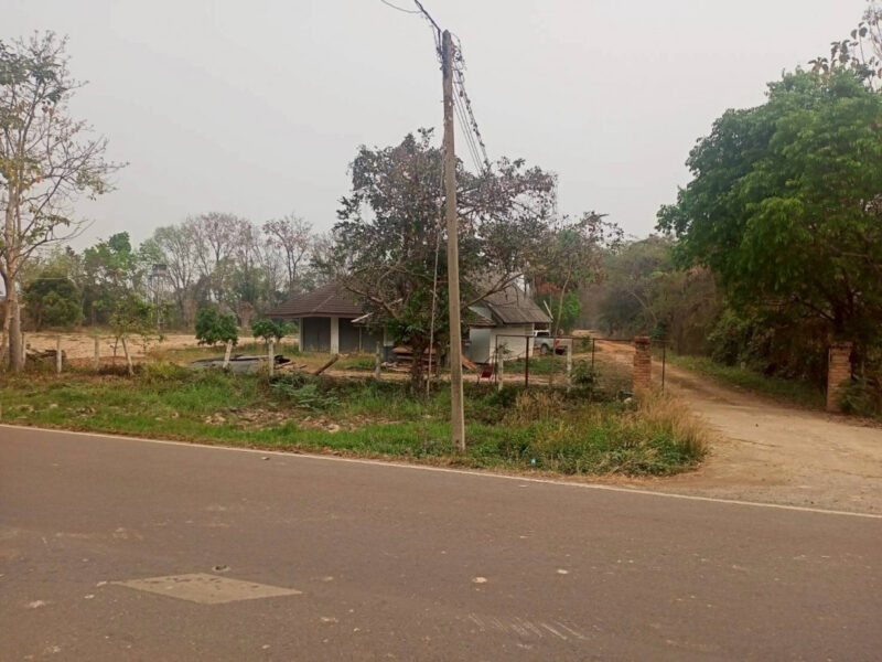 ขายที่ดิน 40 ไร่ 0 งาน 67.5 ตร.ว. ติดถนนหมายเลข 1186 ใกล้กรมทหารพรานที่ 31 พะเยา