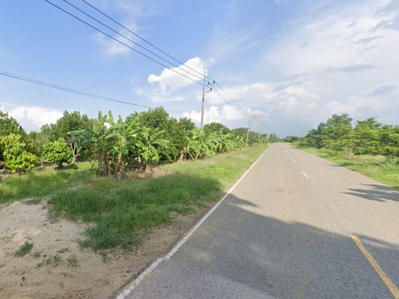 ขาย ที่ดิน ME175 แปลงใหญ่ หน้ากว้าง 630 m. ถนน2ด้าน บ่อกวางทอง ทอง บ่อทอง ชลบุรี ขนาด 77 ไร่ 2 งาน 38 ตรว ใกล้นิคมหูหนาน ถนน 331 เพียง 5 Km.