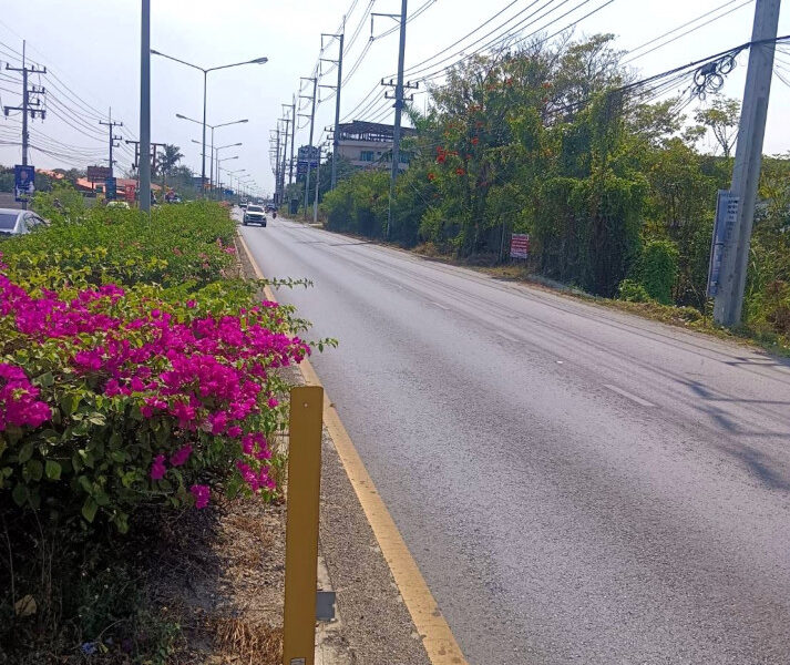 ขายที่ดินแปลงใหญ่เนื้อที่ 25-0-46 ไร่ ติดถนนศาลายา พุทธมณฑล นครปฐม เหมาะลงทุนเชิงพาณิชย์