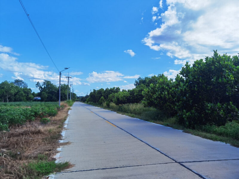 ขาย ที่ดิน ME175 แปลงใหญ่ หน้ากว้าง 630 m. ถนน2ด้าน บ่อกวางทอง ทอง บ่อทอง ชลบุรี ขนาด 77 ไร่ 2 งาน 38 ตรว ใกล้นิคมหูหนาน ถนน 331 เพียง 5 Km.