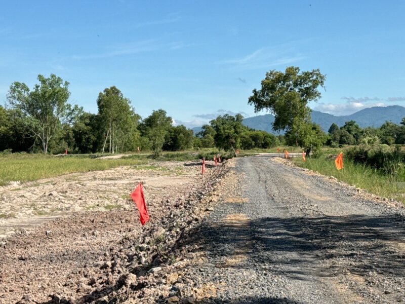 ขายที่ดินนครนายก ทำเลดี วิวเขา วิวทุ่งนา ต.อาษา อ.บ้านนา