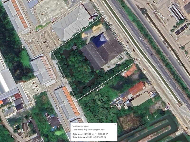 ขายที่ดิน 6 ไร่ 3 งาน 12 ตารางวา ต.ละหาร บางบัวทอง