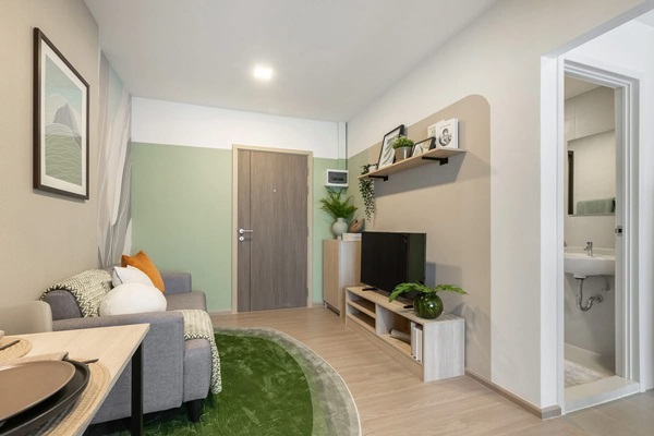 เวย์ อมตะ คอนโดใหม่ ราคาไม่ถึงล้าน แต่บรรยากาศดีขนาดนี้ แต่งครบทุกยูนิต โทร 093-1681685